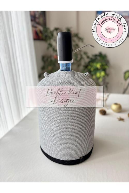 Damacana Kılıfı Dekoratif Sepet - Organizer / Hediyelik Hasır Jüt Tress