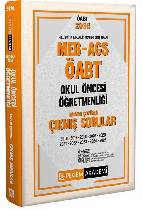 2026 MEB AGS ÖABT Okul Öncesi Öğretmenliği Tamamı Çözümlü Çıkmış Sorular