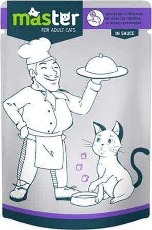 Tavşan Etli Pouch Kedi Maması 80 Gr.