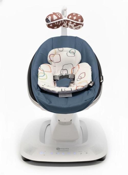 Mamaroo 5.0 Elektrikli Ana Kucağı - Slate Blue + Yenidoğan Destek Pedi
