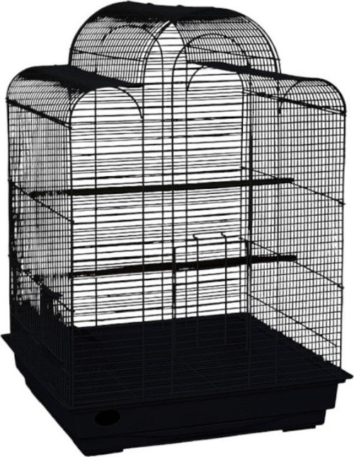 Kubbeli Kafes 47.5x36x69cm Siyah