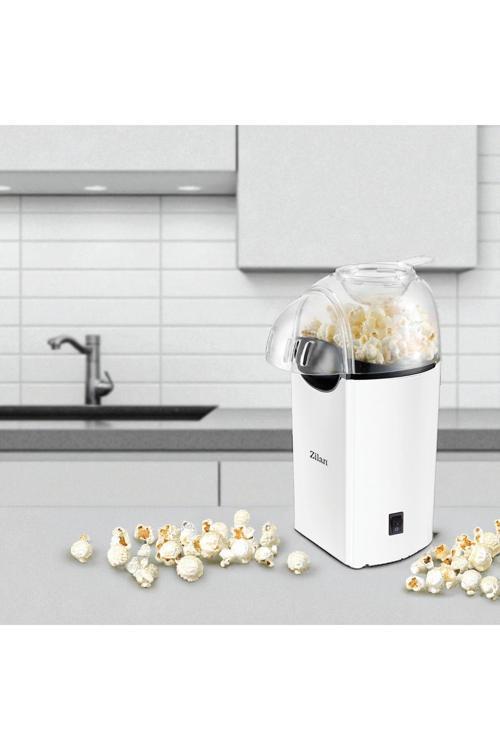 ZLN8044 Popcorn | Patlamış Mısır Makinesi | 1200W | Yağsız ve Sağlıklı Pişirme | Beyaz