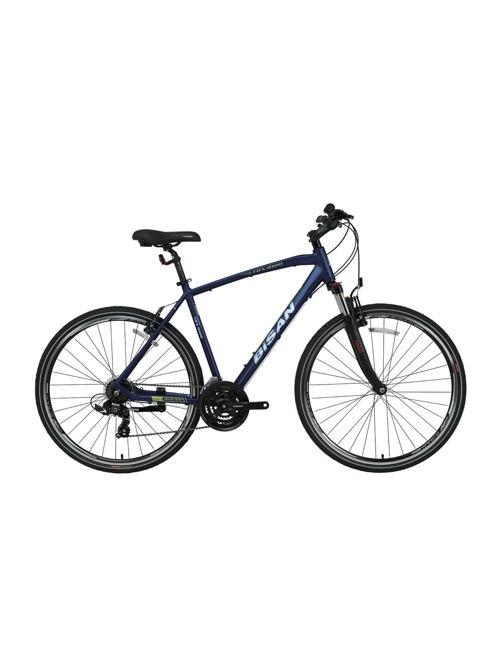 TRX8100 700C 50cm Kadro Trekking Bisikleti Lacivert / Beyaz