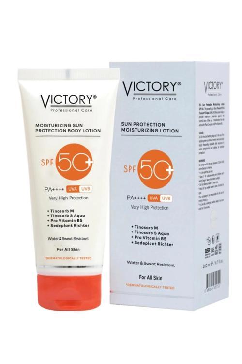 SPF50+ Yüksek Korumalı Nemlendirici Vücut Güneş Losyonu 200 ML