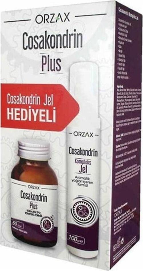 Orzax Cosakondrin Plus 60 Tablet + Cosakondrin Kompleks Jel 100ml Set