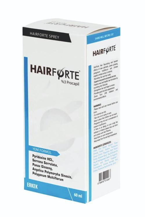 HAİR FORTE SPREY ERKEK 