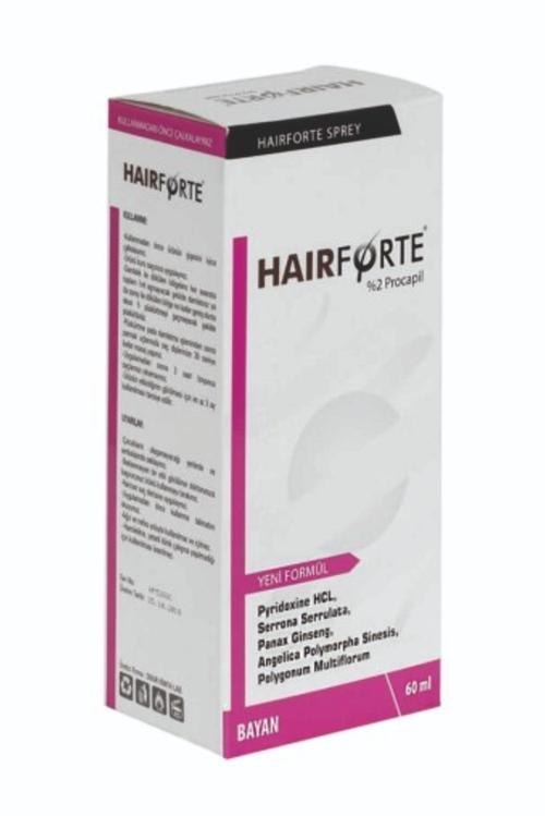 HAİR FORTE SPREY KADIN 