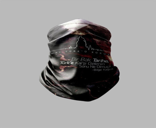 Türk Askeri Motorcu Çok Amaçlı Outdoor Boyunluk Unisex Bandana