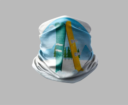 Kayak & Dağ Tasarımlı Motorcu Çok Amaçlı Outdoor Boyunluk Unisex Bandana