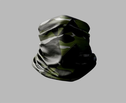 Kamuflaj Tasarımlı Motorcu Çok Amaçlı Outdoor Boyunluk Unisex Bandana
