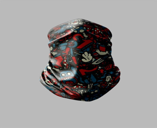 Karışık Çok Desenli Tasarımlı Motorcu Çok Amaçlı Outdoor Boyunluk Unisex Bandana