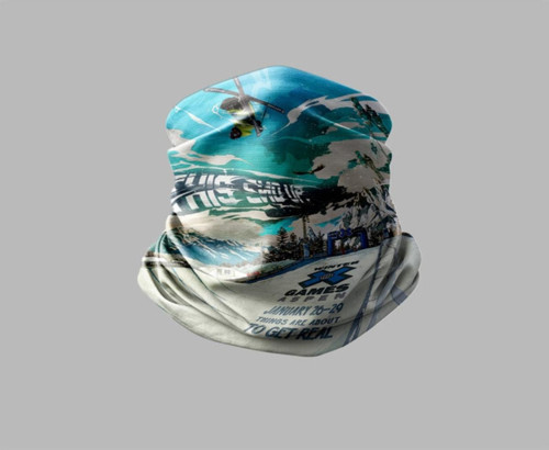 Kayak & Dağ Tasarımlı Motorcu Çok Amaçlı Outdoor Boyunluk Unisex Bandana