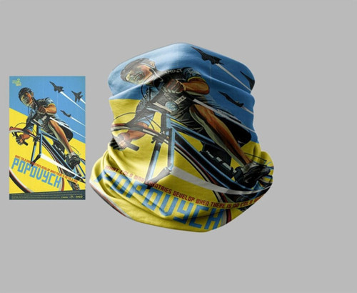 Bisiklet Tasarımlı Motorcu Çok Amaçlı Outdoor Boyunluk Unisex Bandana