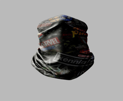 Motorcu Buff Maske Boyunluk Outdoor Boyunluk Unisex Bandana 5'li Paket