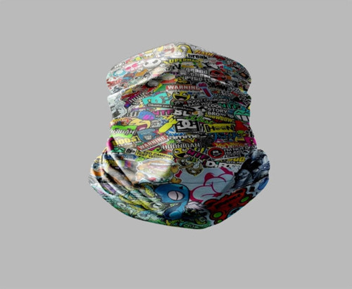 Motorcu Buff Maske Boyunluk Outdoor Boyunluk Unisex Bandana 5'li Paket