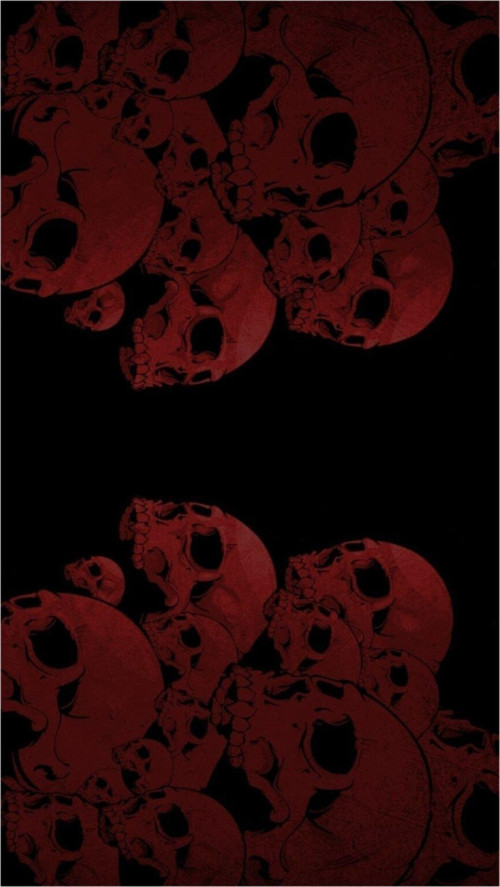 Siyah Kırmızı Dead Buff Bandana