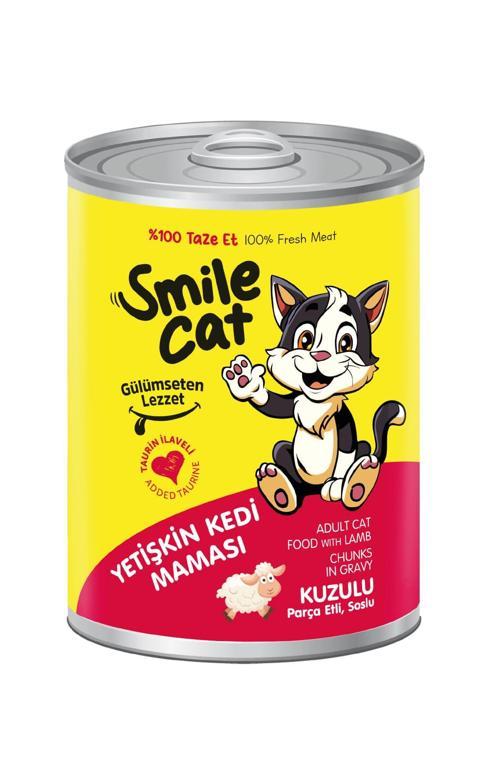 Cat Konserve Yetişkin Kedi 400 gr Kuzulu Mama
