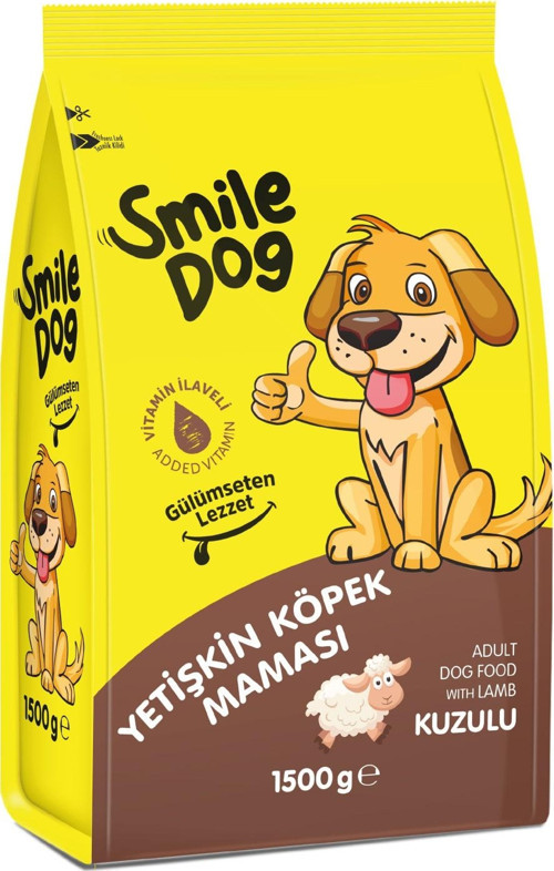 Dog Yetişkin Köpek Kuzulu 1,5 kg Kuru Mama