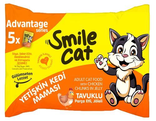 Cat Flowpack 425gr (5*85gr) Yetişkin Kedi Tavuklu Mama