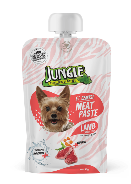 Köpek Et Ezmesi Taze Kuzulu&Havuçlu 90 g