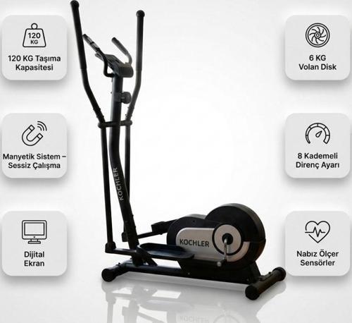 Manyetik Eliptik Kondisyon Bisikleti – Sessiz, Güçlü, Ev Tipi Kardiyo Deneyimi