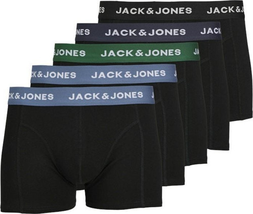 Jack Jones Solıd 5 Li Paket Erkek Boxer 12254366