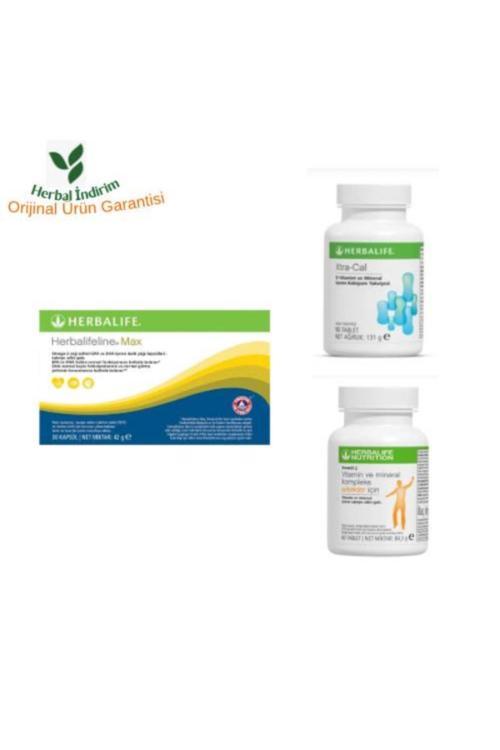 Erkek Vitamin + Kalsiyum Tablet+ Omega Yaşam Seti (%100 Ürünler)