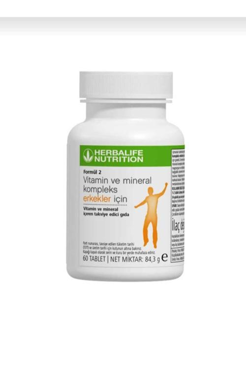 Formül2 Vitamin Ve Mineral Kompleks Erkekler İçin 60 Tablet 84,3 Gr