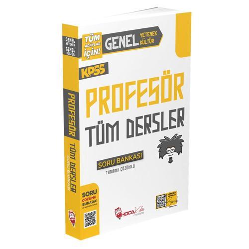 KPSS Genel Yetenek Genel Kültür Profesör Soru Bankası Çözümlü