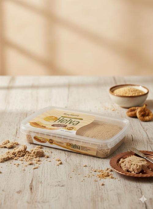 Eski Usül El Yapımı %65 Tahinli Helva 300 G