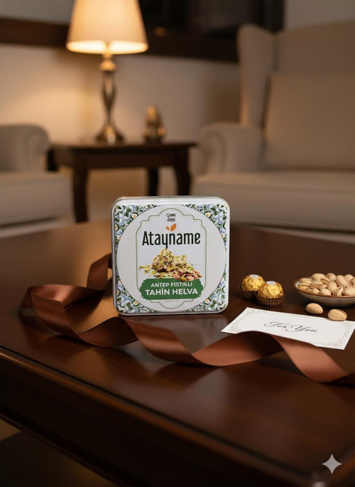 Antep Fıstıklı Helva 400 G Teneke