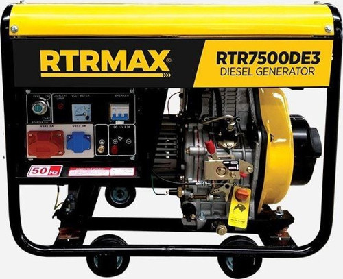 Rtr7500De3 Dizel Jeneratör 6.5/6 Kva Marşlı Trifaze