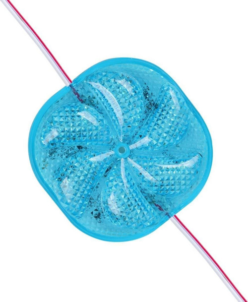 PM-14698 12 Volt 3 Watt Mavi Yanıp Sönen Çakar 6565-2835 Modül Led 65X65x12mm