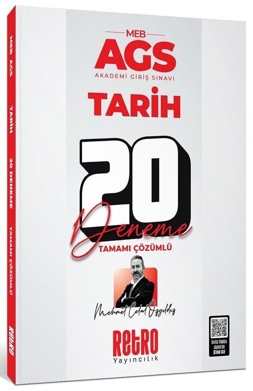 Retro 2025 MEB-AGS Tarih 20 Deneme Çözümlü - Mehmet Celal Özyıldız Retro Yayıncılık