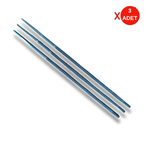 5/32 4mm Motorlu Testere Zincir Bileme Eğesi 3 Adet