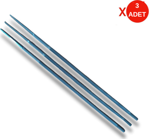 5/32 4mm Motorlu Testere Zincir Bileme Eğesi 3 Adet