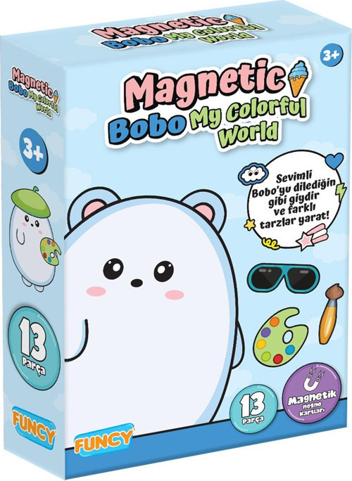 MAGNETIC BOBO MY COLOFUL WORD KUTU OYUNU