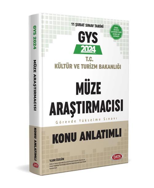 2024 GYS Kültür ve Turizm Bakanlığı Müze Araştırmacısı Konu Anlatımlı Görevde Yükselme