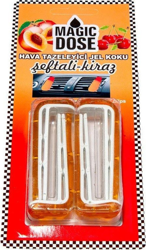 Autokit Magic Dose Hava Temizleyici Jel Koku Şeftali Kiraz