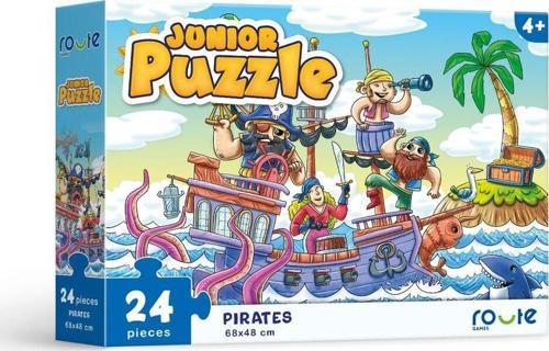 Eğitici Çocuk Kutu Oyunu Junıor Puzzle Korsanlar 24 Parça 4 Yaş