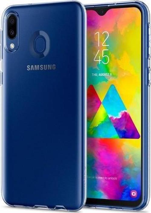 Galaxy M20 ile Uyumlu Kılıf Liquid Crystal Clear