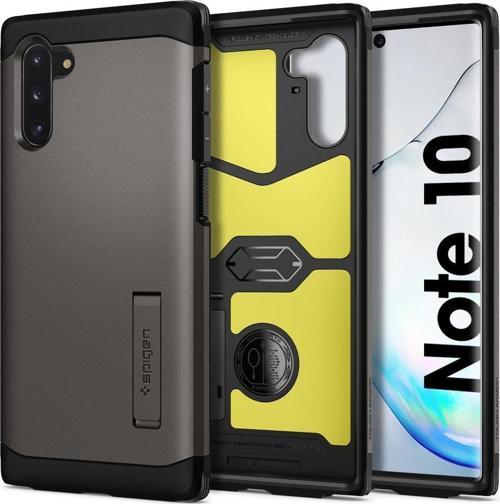Galaxy Note 10 ile Uyumlu Kılıf Tough Armor Gunmetal