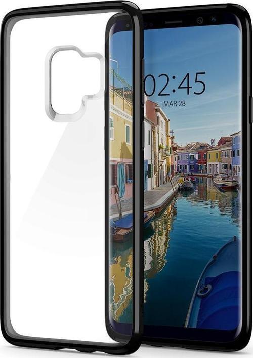 Galaxy S9 ile Uyumlu Kılıf Ultra Hybrid Midnight Black