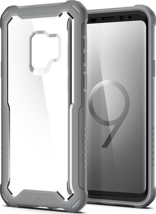 Galaxy S9 ile Uyumlu Kılıf Hybrid 360 Titanium Gray
