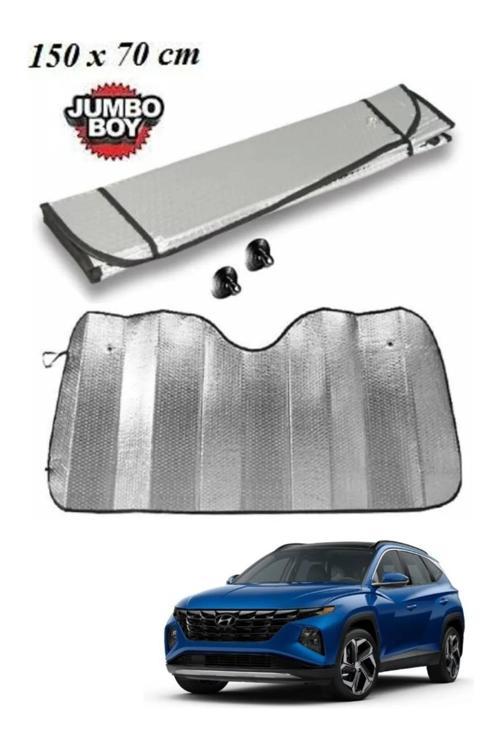Araba Ön Cam Güneş Araç Içi Cam Vantuzlu Katlanır Güneşlik Koruyucu Perde 150 Cm X 70 Cm