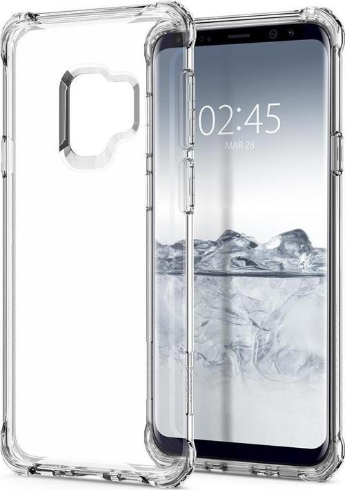 Galaxy S9 ile Uyumlu Kılıf Rugged Crystal