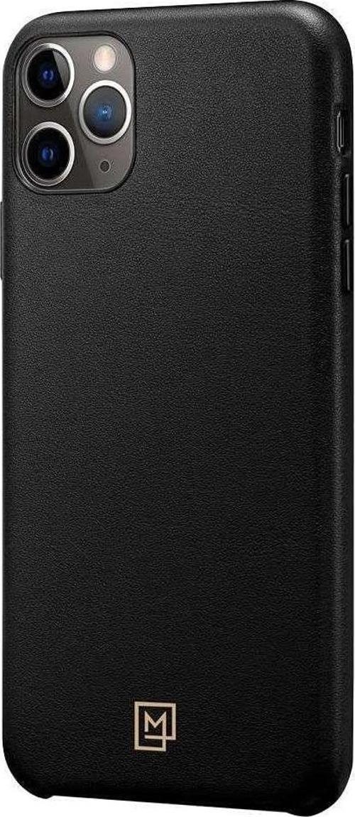 iPhone 11 Pro Max ile Uyumlu Kılıf La Manon Câlin Premium Deri Tasarım Chic Black