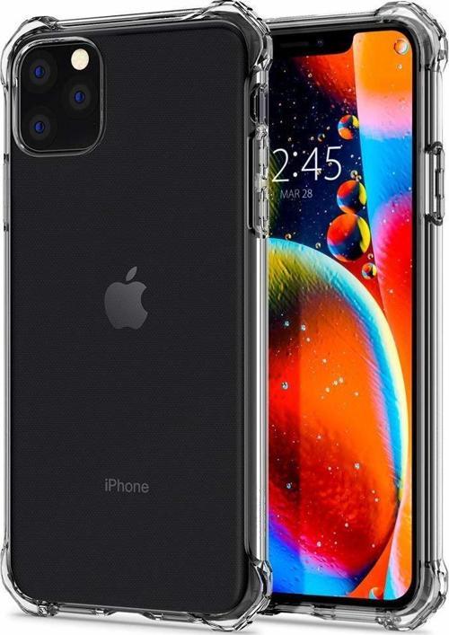 iPhone 11 Pro Max ile Uyumlu Kılıf Rugged Crystal Crystal Clear