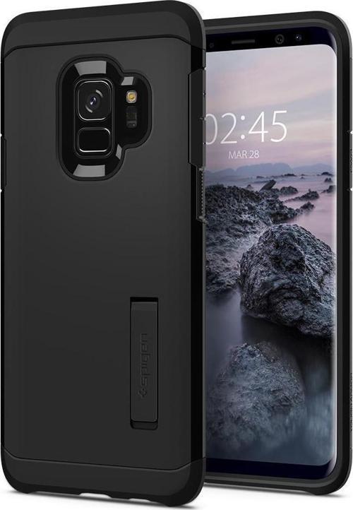 Galaxy S9 ile Uyumlu Kılıf Tough Armor Black