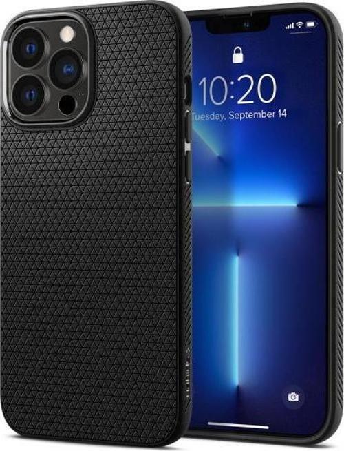 iPhone 13 Pro ile Uyumlu Kılıf Liquid Air Matte Black